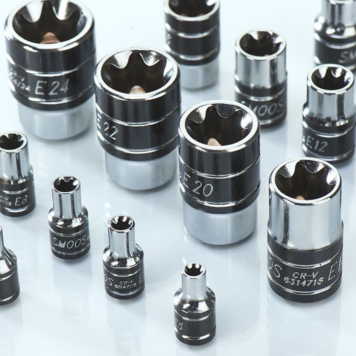 Uitwendige Torx doppenset 14-delig, extra compact-4