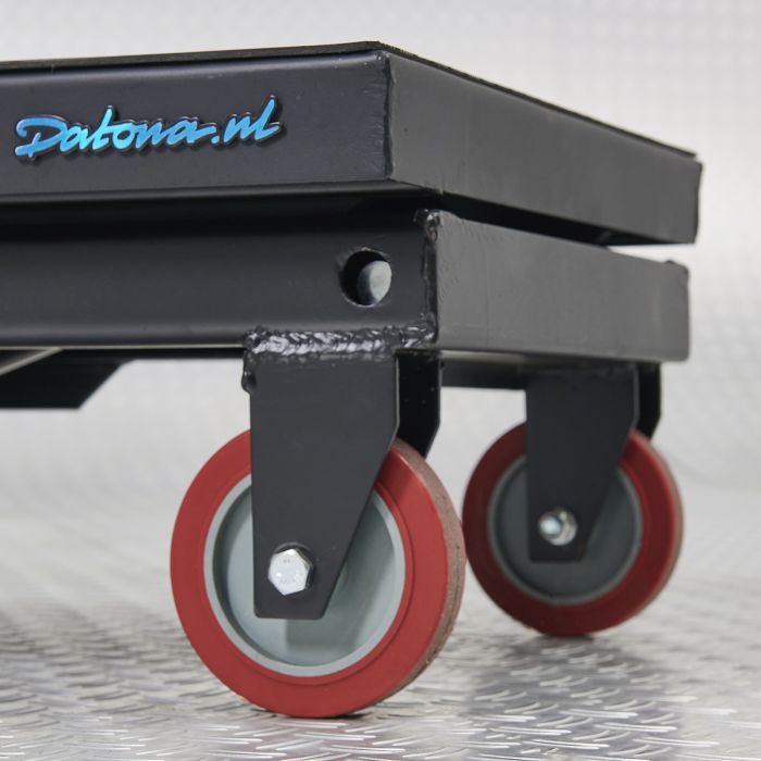 Verrijdbare hydraulische heftafel - zwart-10