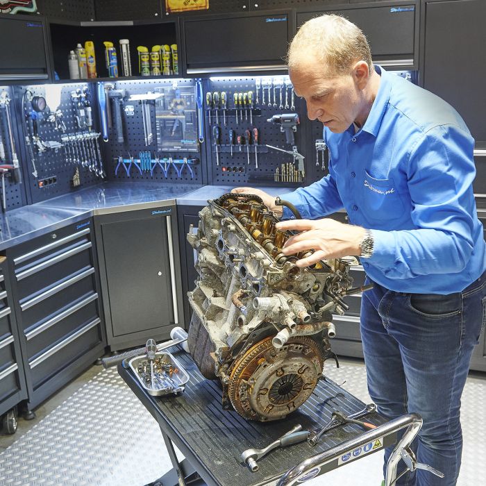Verrijdbare hydraulische heftafel - zwart-12
