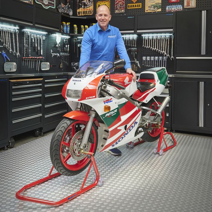 Paddockstand  "Bike-Line"  voorvork lift-7