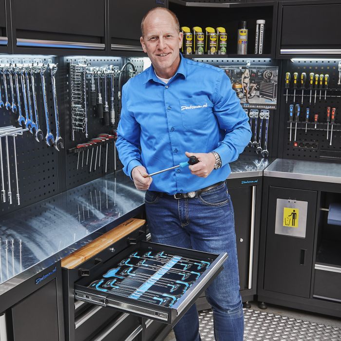 18-delige inbus- en torxsleutelset met T-greep in "PRO" softmodule-11