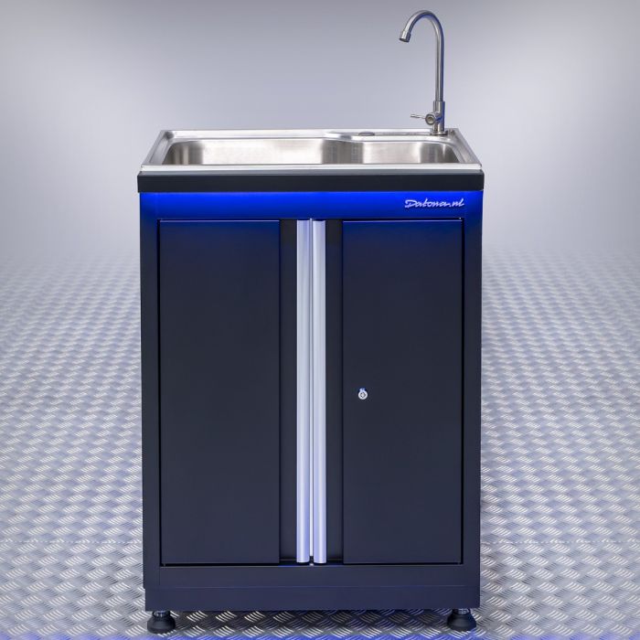 Werkplaatsinrichting PREMIUM met RVS gootsteen