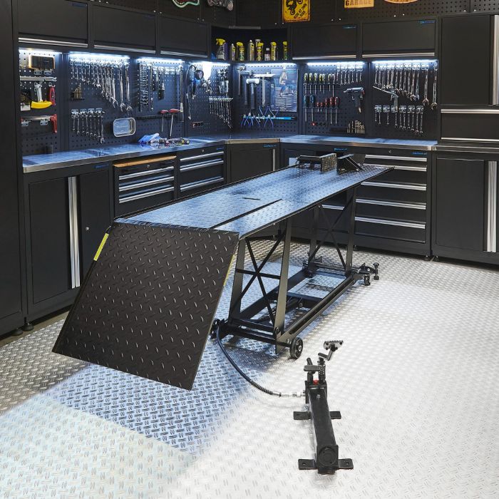 Motorheftafel hydropneumatisch met MotoGP Paddockstand set-17