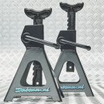 Hydraulische autokrik - 2,5 ton + assteunen set 3 ton per stuk-11-thumb