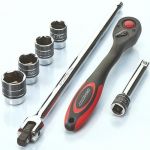Dopsleutelset 1/2" opname 17-delig metrisch-1-thumb