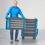 Verrijdbare gereedschapswagen met gereedschapskist L - Premium serie-2-thumb