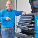 Verrijdbare gereedschapswagen met gereedschapskist L - Premium serie-9-thumb