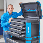Verrijdbare gereedschapswagen met gereedschapskist L - Premium serie-10-thumb