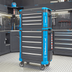 Verrijdbare gereedschapswagen met topkist XL - Premium serie-4-thumb