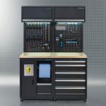 Werkplaatsinrichting PREMIUM met eiken werkblad  250 cm breed-2-thumb