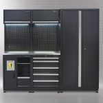 Werkplaatsinrichting PREMIUM met RVS werkblad 225 cm breed-1-thumb