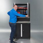PREMIUM werkbank met RVS werkblad 92 cm breed-3-thumb