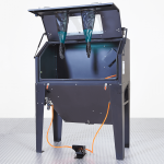 Straalcabine met voordeur en afzuiging - 420 liter-1-thumb