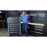 Gevulde gereedschapswagen met topkist XL - Premium serie-5-thumb