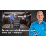 Gevulde gereedschapswagen Extended Plus 8 lades 4 lades gevuld-5-thumb