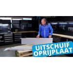 Uitschuifbare oprijplaat extra breed 240 cm lang - 2 stuks-4-thumb