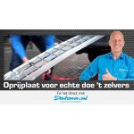 Extra verstevigde aluminium oprijplaat opklapbaar - 225 cm - 2 stuks-5-thumb
