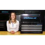 Gereedschapskist met 6 laden - zwart-5-thumb