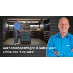 Gereedschapswagen "Black-Line" met 8 laden-5-thumb