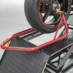Xtreme paddockstand set voor- en achterwiel - Rood-4-thumb