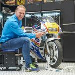 MotoGP Paddockstand voorwiel - BMW wit-17-thumb