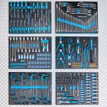 Gereedschapswagen "Black-Line" 8 laden + 273-delige gereedschapsset -1-thumb