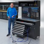 Premium werkplaatsinrichting RVS met extra brede kast - 136 centimeter-7-thumb