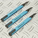 Scalpel precisie mes voor foam inlay - 3 stuks-0-thumb