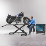 Hydropneumatische pomp voor motorheftafel - zwart-3-thumb