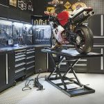 Hydropneumatische pomp voor motorheftafel - zwart-4-thumb