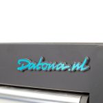 Werkbank PRO - eiken werkblad - 18 lades - 200 cm - zwart-29-thumb