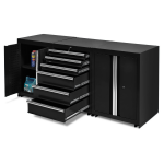 Werkplaatskasten set PRO XL - Zwart-2-thumb