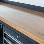 Werkbank PRO - eiken werkblad - 12 lades - 200 cm - zwart-23-thumb