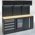 Werkplaatsinrichting PREMIUM eiken werkblad met koelkast – 294 cm breed-18-thumb