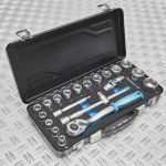 Dopsleutelset Datona 10 t/m 32mm met  1/2" ratel-0-thumb