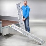 Oprijplaat aluminium opvouwbaar - 182 cm (2 stuks)-0-thumb