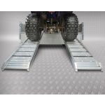 Oprijplaat aluminium opvouwbaar - 182 cm (2 stuks)-5-thumb