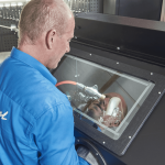 Straalcabine met voordeur en afzuiging - 420 liter-20-thumb