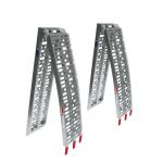 Extra verstevigde aluminium oprijplaat opklapbaar - 225 cm - 2 stuks-12-thumb