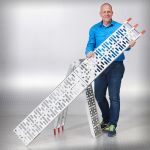 Extra verstevigde aluminium oprijplaat opklapbaar - 225 cm-4-thumb