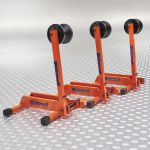 Fietsstandaard oranje - 3 stuks-0-thumb