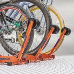 Fietsstandaard oranje - 3 stuks-2-thumb