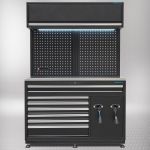 Premium werkplaatsinrichting RVS met extra brede kast - 136 centimeter-10-thumb