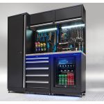 Werkplaatsinrichting PREMIUM RVS werkblad met koelkast – 285 cm breed-41-thumb