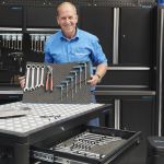Gereedschapsmat voor werkbanken 3x met 100 pinnen-4-thumb
