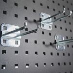 Gereedschapshaak dubbel - 10 cm (20 stuks)-8-thumb