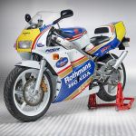 MotoGP Paddockstand achterwiel - Honda rood-9-thumb