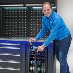 Werkplaatsinrichting PREMIUM RVS werkblad met koelkast – 285 cm breed-31-thumb