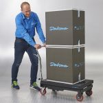 Verrijdbare hydraulische heftafel - zwart-1-thumb