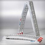 Extra verstevigde aluminium oprijplaat opklapbaar - 225 cm-14-thumb